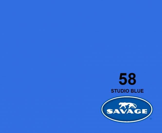 Nr. 58 Studio Blue ( ChromaKey!)2,75x11m 